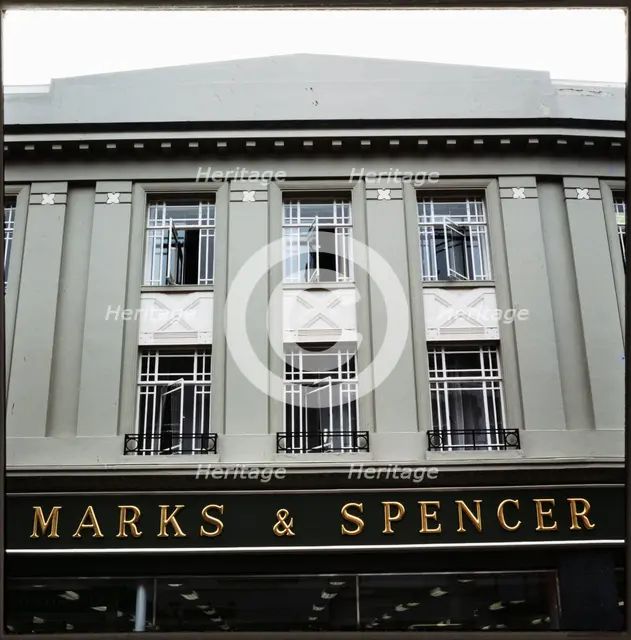 Marks and Spencer, 28-30 Biggin Street, Dover, Kent, 1970s-1990s. Creator: Nicholas Anthony John Philpot.