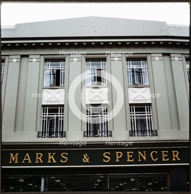 Marks and Spencer, 28-30 Biggin Street, Dover, Kent, 1970s-1990s. Creator: Nicholas Anthony John Philpot.