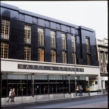 Marks and Spencer, 47-49 Briggate, Leeds, 1970s-1990s. Creator: Nicholas Anthony John Philpot