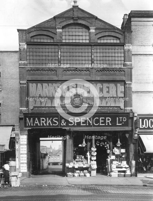 Marks & Spencer Ltd, Stratford, London, 1910. Creator: Unknown.