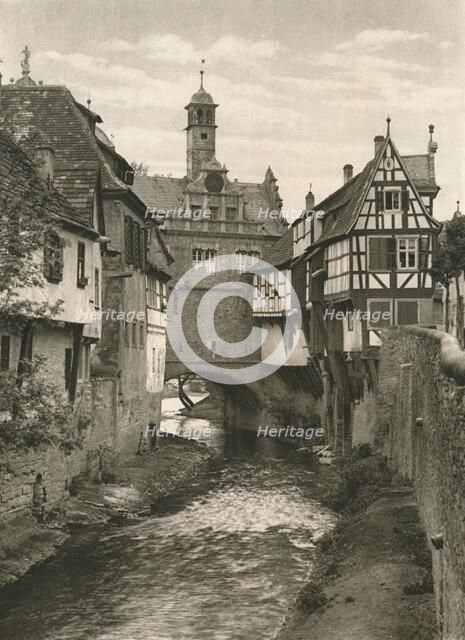 'Marktbreit a. Main - Rathaus', 1931. Artist: Kurt Hielscher.