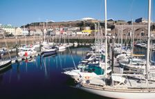 Marina, Albert Harbour, St Helier, Jersey, Channel Islands. Creator: Peter Thompson
