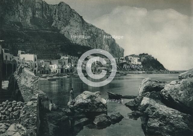 Marina Grande, Capri, Italy, 1927. Artist: Eugen Poppel.