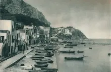 Marina Grande, Capri, Italy, 1927. Artist: Eugen Poppel