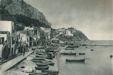 Marina Grande, Capri, Italy, 1927. Artist: Eugen Poppel