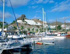 Marina, Puerto Rico, Gran Canaria, Canary Islands. Creator: Peter Thompson