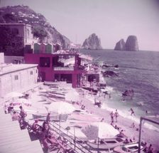 Marina Piccola, Capri, Italy, c1955. Creator: Arthur Charles Kirby Ware