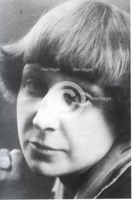 Marina Tsvetaeva, 1925.