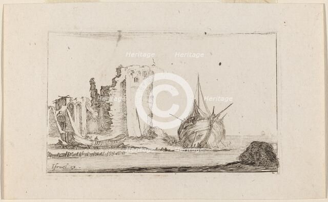 Marine, 1642. Creator: Stefano della Bella.