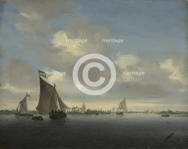 Marine, 1650. Creator: Salomon Ruysdael.