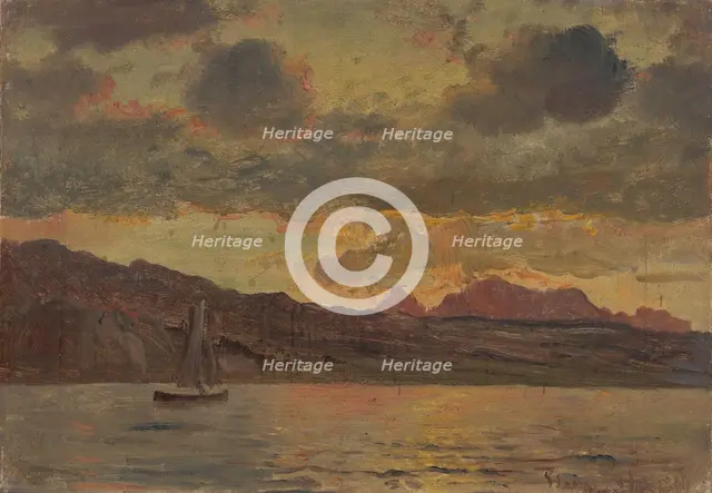 Marine, 1869. Creator: Carl Frederik Sorensen.