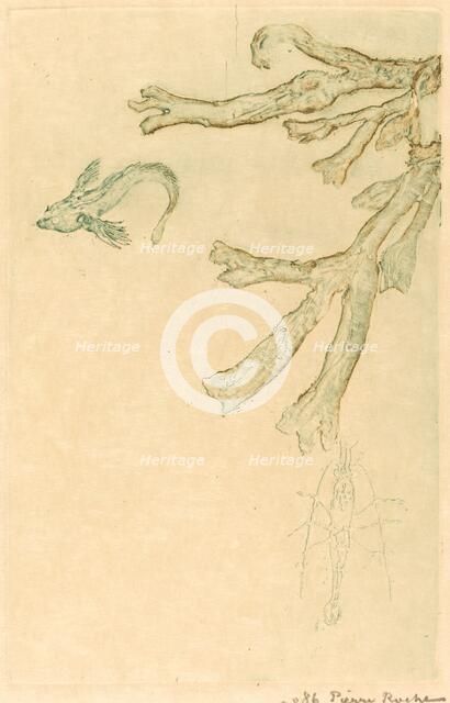 Marine Algae (Algues marines), 1893. Creator: Pierre Roche.