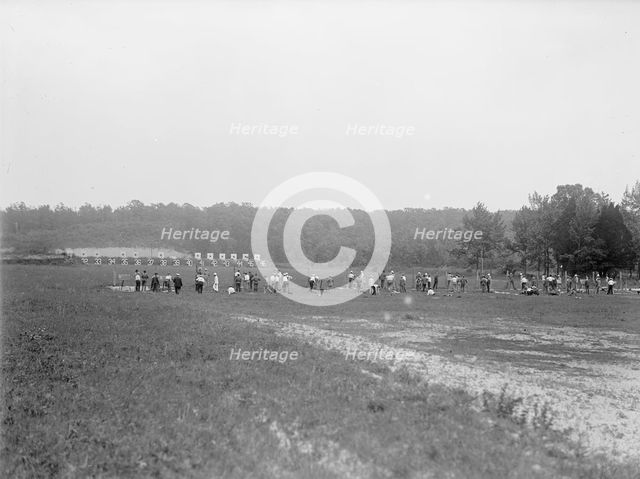 Marine Corps Rifle Range, Winthrop, Md. - Views, 1917. Creator: Harris & Ewing.