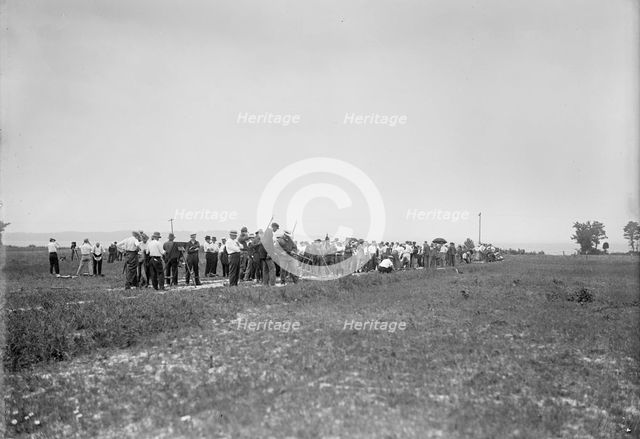 Marine Corps Rifle Range, Winthrop, Md. - Views, 1917. Creator: Harris & Ewing.