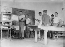 Marine Corps, U.S.N. School of Baking, 1917. Creator: Harris & Ewing