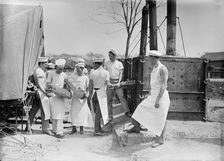 Marine Corps, U.S.N. School of Baking, 1917. Creator: Harris & Ewing