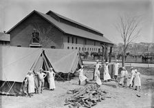 Marine Corps, U.S.N. School of Baking, 1917. Creator: Harris & Ewing