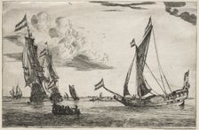 Marine. Creator: Abraham Zeeman (Dutch, c.1695/6-1754)
