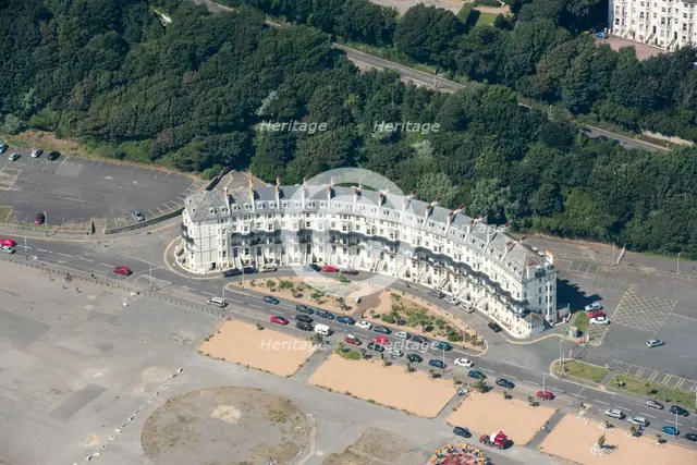 Marine Crescent, Folkestone, Kent, 2016. Creator: Damian Grady.