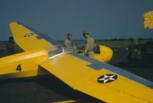Marine glider at Page Field, Parris Island, S.C., 1942. Creator: Alfred T Palmer