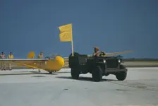 Marine glider at Page Field, Parris Island, S.C., 1942. Creator: Alfred T Palmer