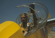 Marine glider pilot at Parris Island, S.C., 1942. Creator: Alfred T Palmer