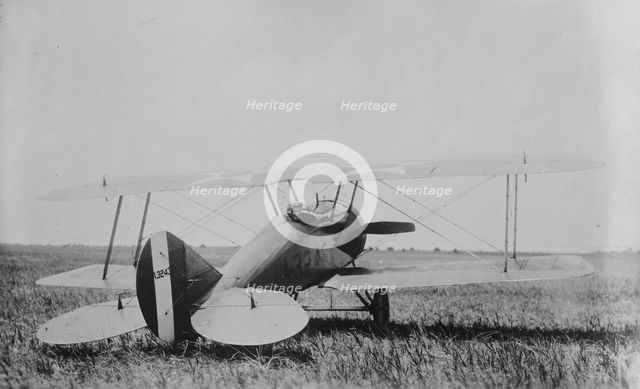 Marine in Scout plane, 10 June 1918. Creator: Bain News Service.