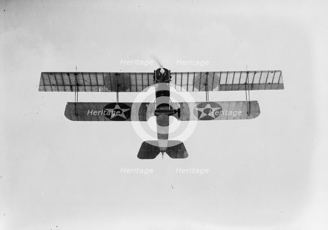 Marine "looping" [plane], 8 June 1918. Creator: Bain News Service.