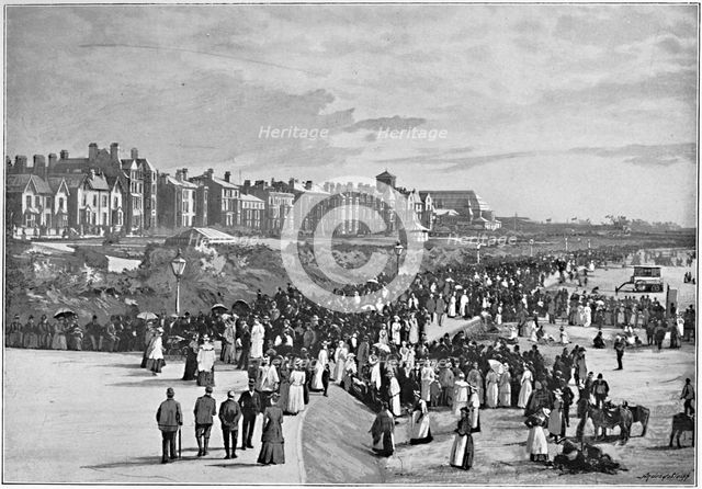 'Marine Park, Southport', c1896. Artist: Valentine & Sons.