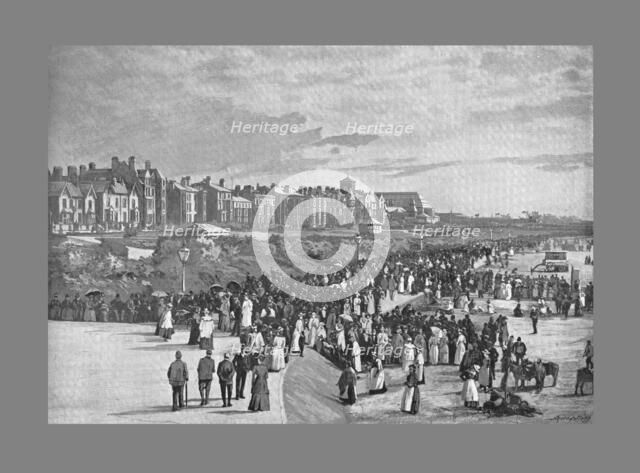 Marine Park, Southport, c1900 . Artist: Valentine & Sons.