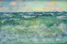 Marine, Pourville, 1881. Creator: Monet, Claude (1840-1926)