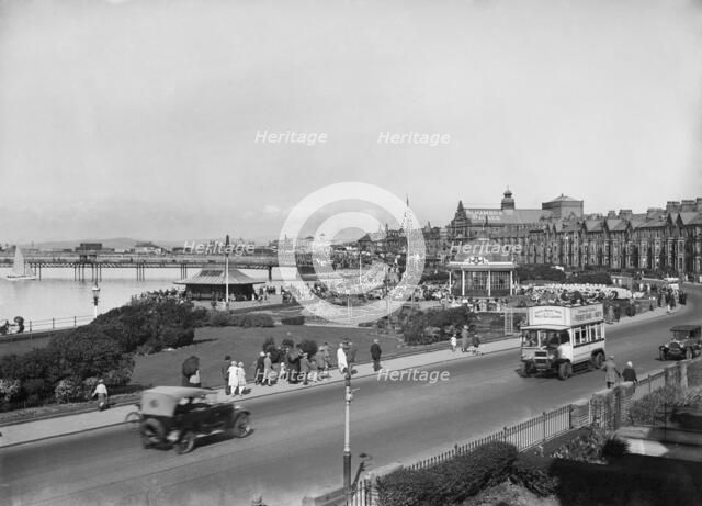 Marine Road West, West End, Morecambe, Lancashire, 1925-1930. Artist: Walter Scott.