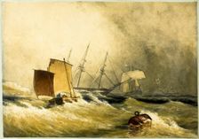 Marine Scene, n.d. Creator: Anthony Vandyke Copley Fielding