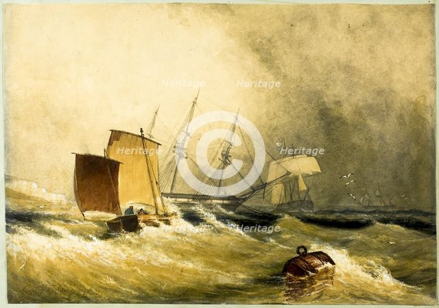 Marine Scene, n.d. Creator: Anthony Vandyke Copley Fielding.