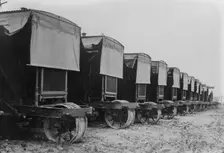 Marine trucks, between c1915 and c1920. Creator: Bain News Service