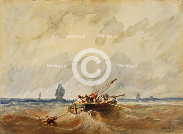 Marine View, ca. 1878. Creator: Paul Marny.