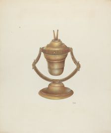 Mariner's Lamp, c. 1940. Creator: Joseph L. Boyd