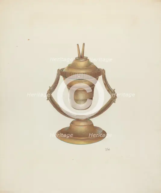 Mariner's Lamp, c. 1940. Creator: Joseph L. Boyd.