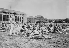 Marines who went to France, 1917. Creator: Bain News Service