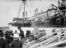 Marines aboard Prairie, 1911. Creator: Bain News Service