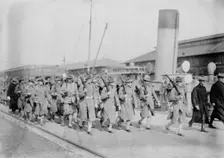 Marines debark, 1913. Creator: Bain News Service