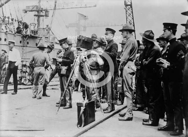 Marines depart, 28 Jun 1917. Creator: Bain News Service.