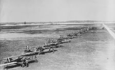 Marines flying field, Miami, 1918. Creator: Bain News Service
