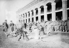 Marines packing, League Isl'd., 1913. Creator: Bain News Service