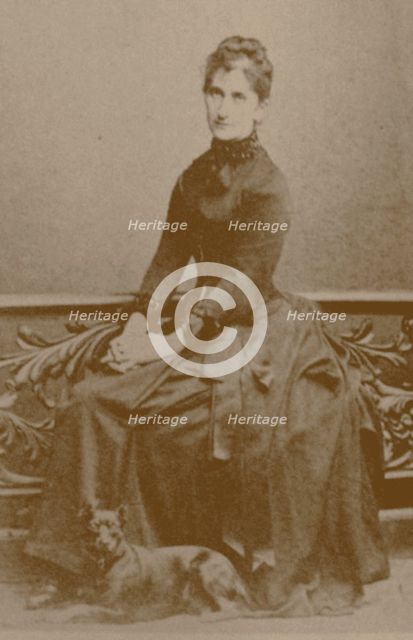 Marion Mathilde von Weber-Schwabe (1856-1931), 1880s.