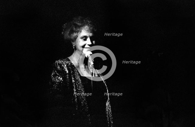 Marion Montgomery, Ronnie Scott's Jazz Club, Soho, London, May 1994. Creator: Brian O'Connor.