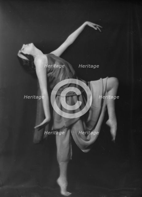 Marion Morgan dancer, between 1914 and 1927. Creator: Arnold Genthe.