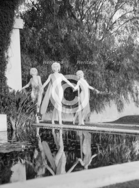Marion Morgan dancers, between 1914 and 1927. Creator: Arnold Genthe.