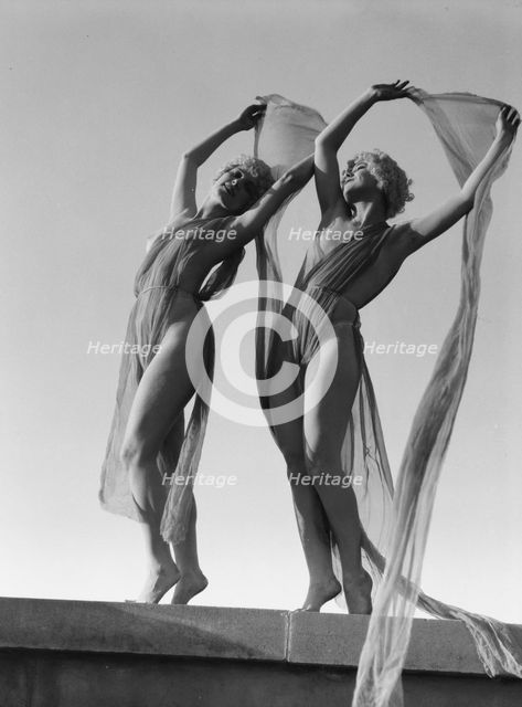 Marion Morgan dancers, between 1914 and 1927. Creator: Arnold Genthe.