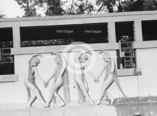 Marion Morgan dancers, between 1914 and 1927. Creator: Arnold Genthe.
